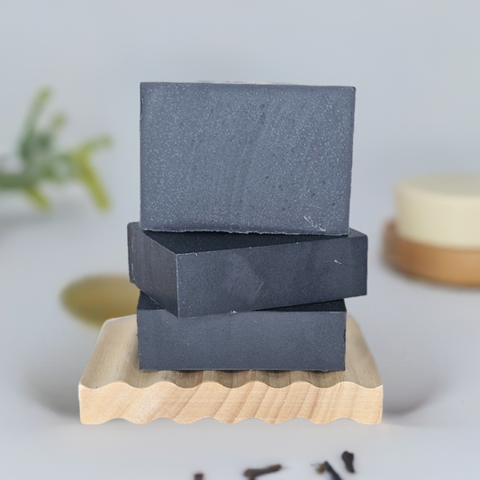 Soap Bar - Detoxifying Charcoal, Tea Tree & Eucalyptus